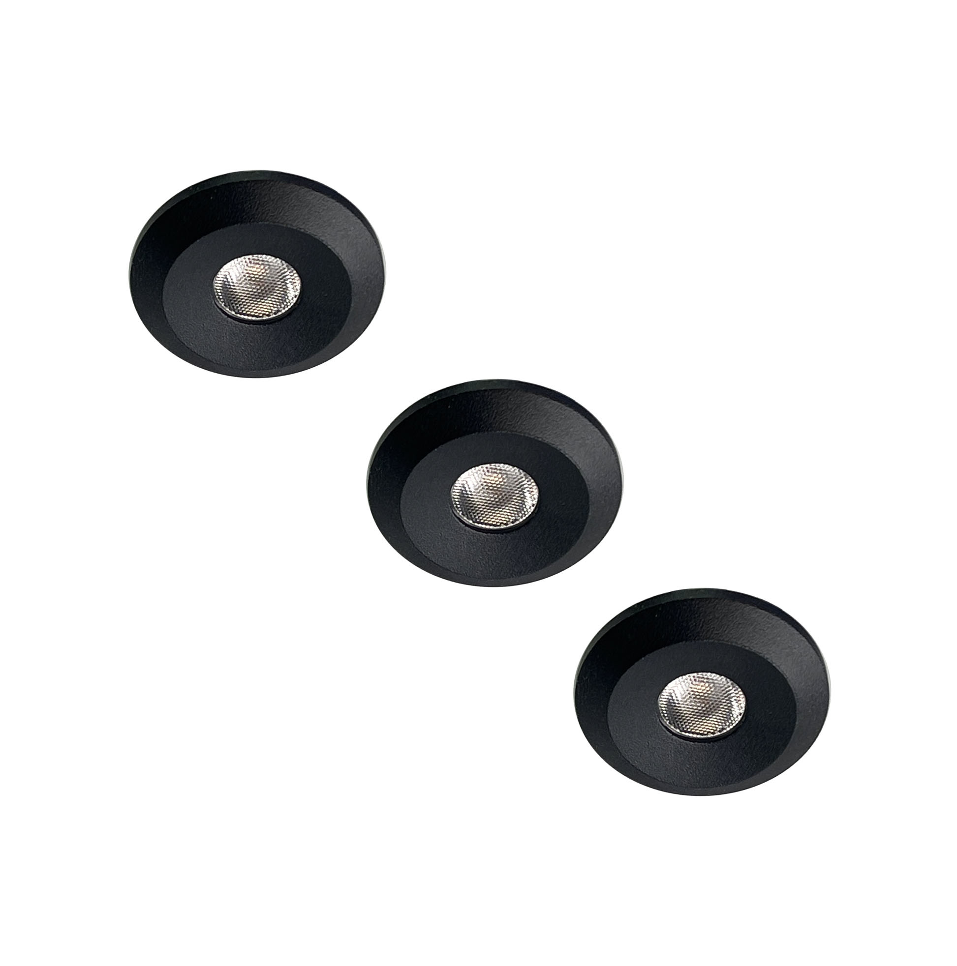 Set van 3 Microledjes Maduro, 1,2 Watt, IP44