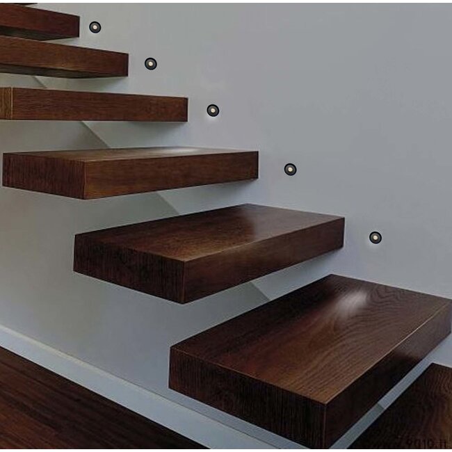 Set van 3 Microledjes Maduro, dimbaar, 1,2 Watt, Wit IP44