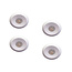 Set van 4 Microledjes Maduro, dimbaar, 1,2 Watt, Wit IP44