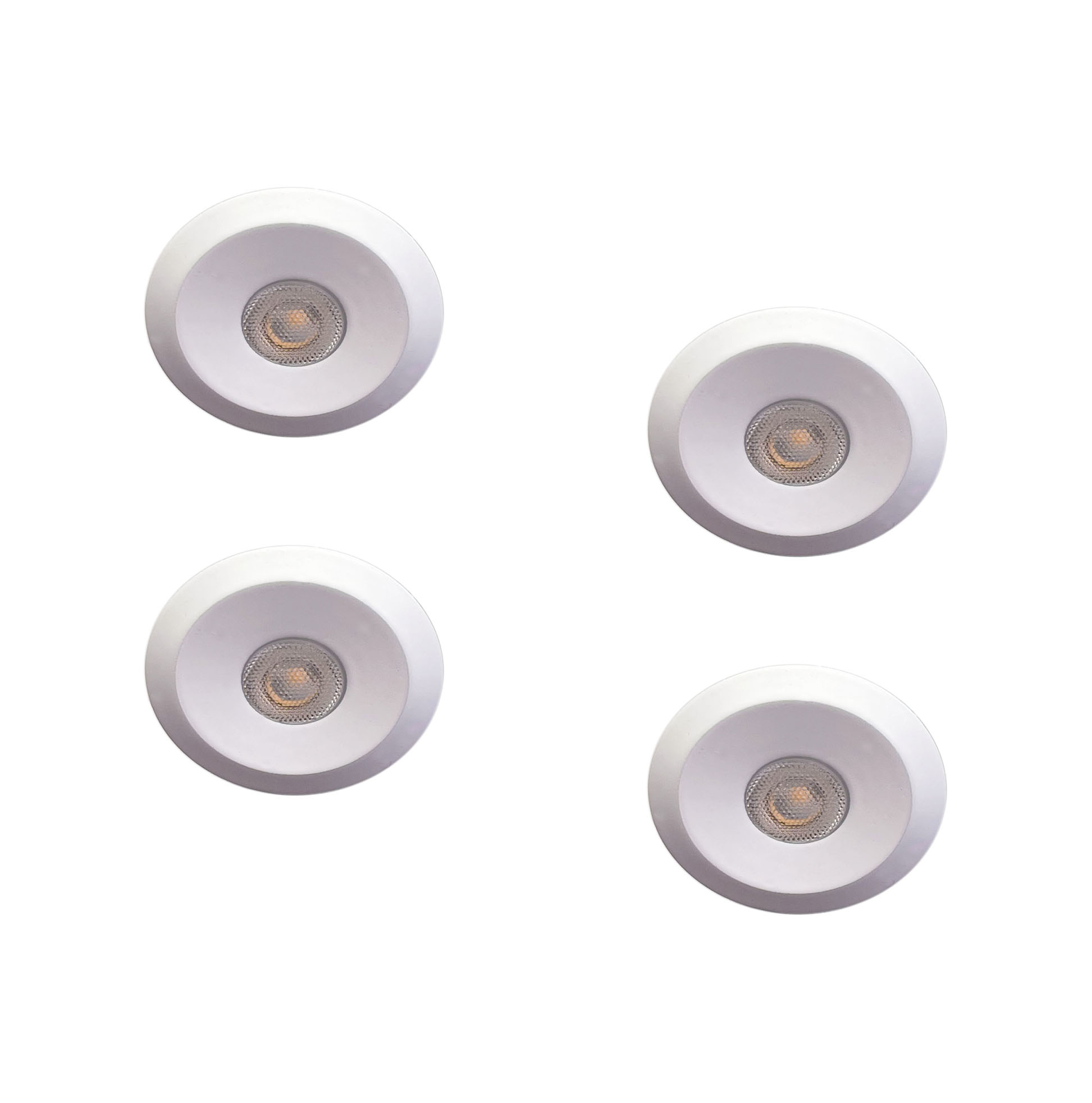 Set van 4 Microledjes Maduro, 1,2 Watt, IP44