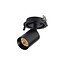 Set van 3, dimbare inbouw led spot Rotterdam, 360 graden richtbaar. Zwart