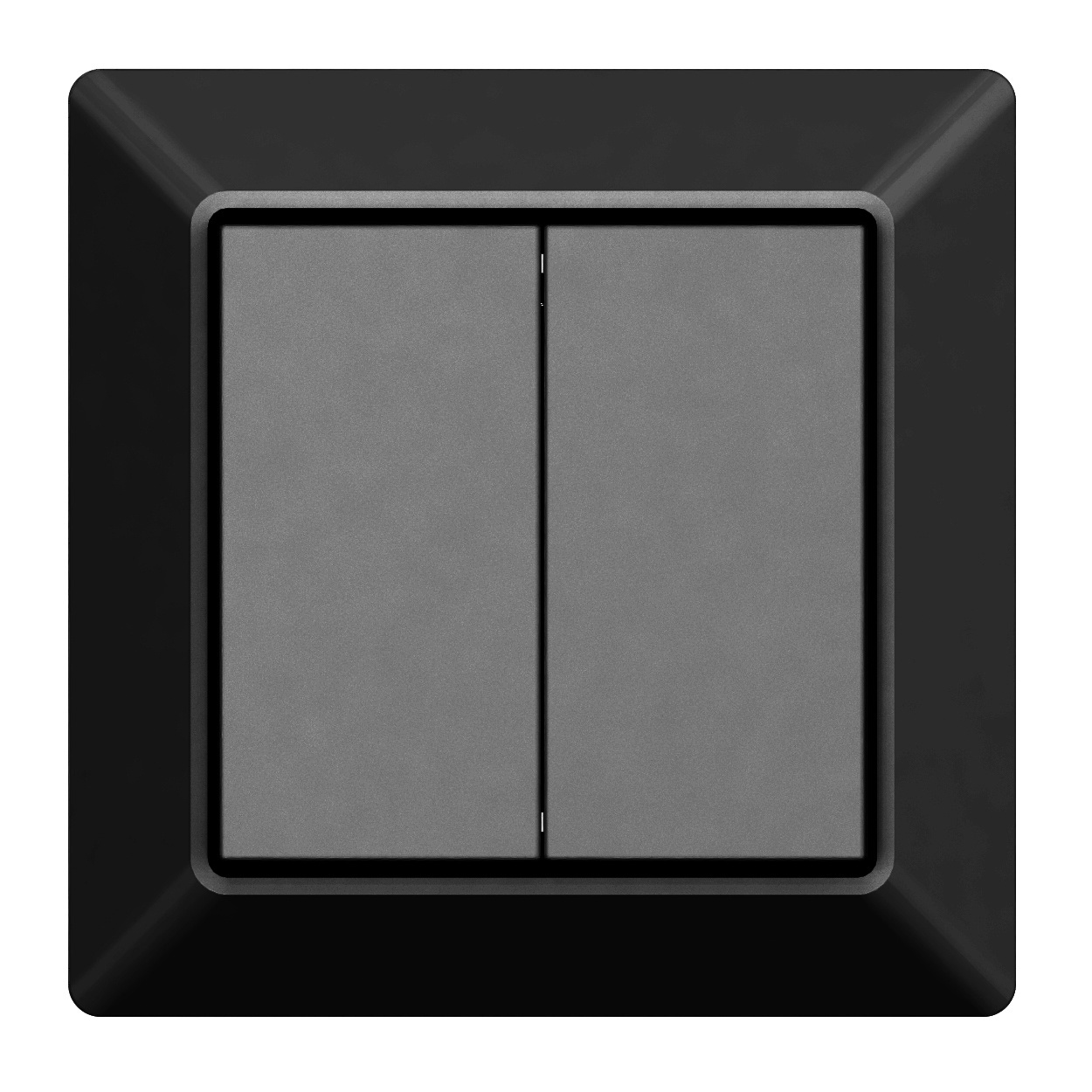 Ecodim Led drukknop dimmer, draadloos. Zwart - Hue compatibel