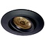 Set van 3 stuks Inbouw LEDspot Parijs, Warm wit licht, dimbaar, 8 Watt, kantelbaar, Zwart