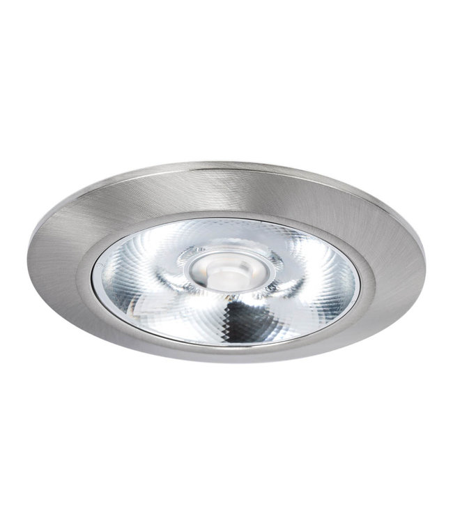 Inbouw LEDspot Riga, 6 Watt, IP44, Dim to warm, Rvs kleur