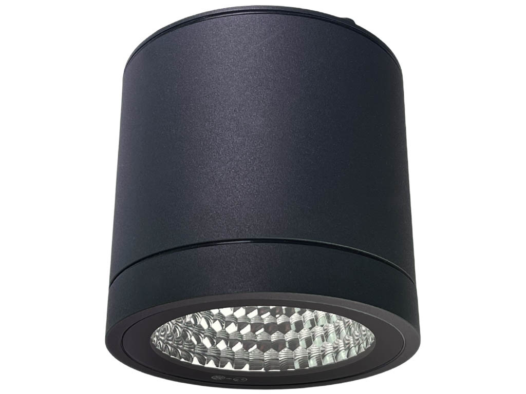 Additief Kruipen Zeep Anti Glare LEDspot Prism 7 Watt, IP65 Dimbaar, Zwarte uitvoering -  123ledspots BV
