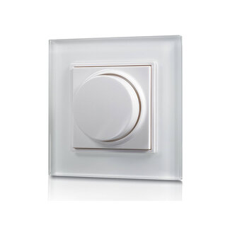 Led druk-draaiknop dimmer, draadloos.