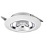 Set van 2 stuks Inbouw LEDspot Riga, 6 Watt, IP44, Dim to warm, Witte uitvoering