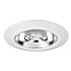 Set van 2 stuks Inbouw LEDspot Riga, 6 Watt, IP44, Dim to warm, Witte uitvoering