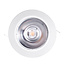 Set van 4 stuks Inbouw LEDspot Riga, 6 Watt, IP44, Dim to warm, Witte uitvoering