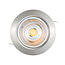 Set van 2 Inbouw LEDspot Riga, 6 Watt, IP44, Dim to warm, Rvs kleur
