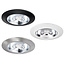 Set van 2 Inbouw LEDspot Riga, 6 Watt, IP44, Dim to warm, Rvs kleur