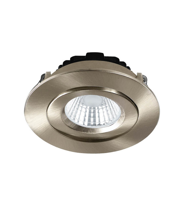 Inbouw Ledspot Praag RVS, 5 Watt, Dimbaar, Warm Wit licht , IP44