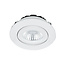 Set van 3 Inbouw Ledspot Praag Wit, 5 Watt, Dimbaar, Warm Wit licht , IP44