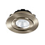 Set van 2 Inbouw Ledspot Praag RVS, 5 Watt, Dimbaar, Warm Wit licht , IP44