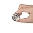 Set van 3 stuks dimbare mini inbouwLEDspot, warm wit, 1x3W Kantelbaar IP44