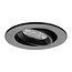 MINI INBOUW LEDSPOTS HAMBURG 4,5 WATT IP44 DIM TO WARM, Zwart
