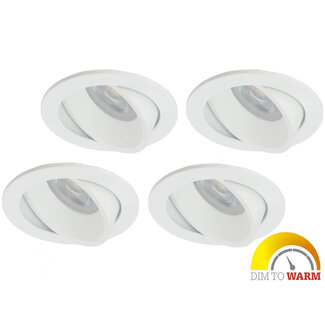 Philips Set van 4 LED inbouwspot 3,7 Watt Philips Set van 4 LED inbouwspot 3,7 Watt
