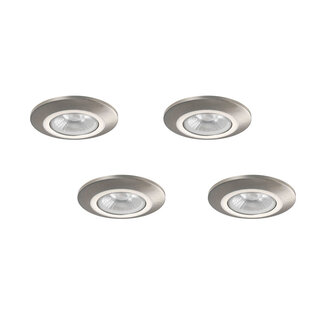 Set van 4 Micro InbouwLEDspot Bern,  1,2 Watt, IP65