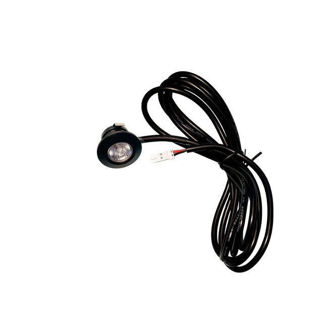 Set van 5 Inbouw Micro Ledspotjes Bern 1,2 watt IP65 Dimbaar zwart