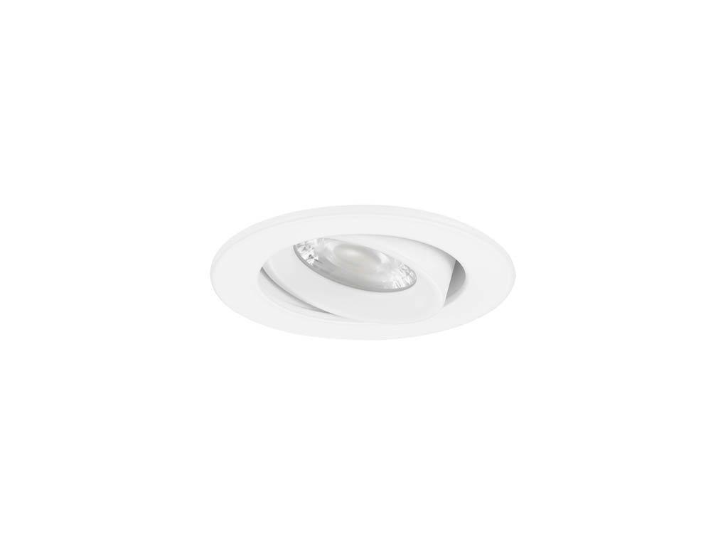 Mini Inbouw Ledspot Hamburg 4,5 watt IP44 Dim to warm, Wit