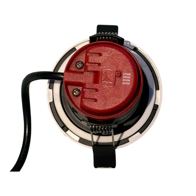 Badkamer LEDspot Venetië, IP65 Dimbaar, Witte uitvoering, Warm wit licht