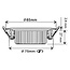 Ansell Zwarte Inbouw Ledspot Oslo, 6 Watt, Dim to Warm IP44