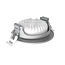 Rvs Inbouw Ledspot Oslo, 6 Watt, Dim to Warm Wit IP44