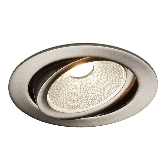 Rvs Inbouw Ledspot Oslo, 6 Watt, Dim to Warm Wit IP44
