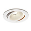 Witte Inbouw Ledspot Oslo, 6 Watt, Dimbaar Warm Wit IP44