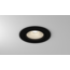 Set van 3 Zwarte Inbouw Ledspot Oslo, 6 Watt, Dim to Warm Wit IP44