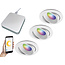 Starterset Smartverlichting :  3x Kleuren inbouw spots met Bridge -