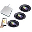 Starterset Smartverlichting :  3x Kleuren inbouw spots met Bridge
