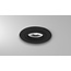 Set van 3 Inbouw Ledspot Dublin Zwart, 6 Watt, Dimbaar Warm wit licht  IP44
