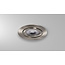 Set van 6 Inbouw Ledspot Dublin RVS Kleur 6 Watt, Dimbaar Warm Wit IP44