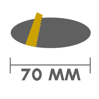 70 mm