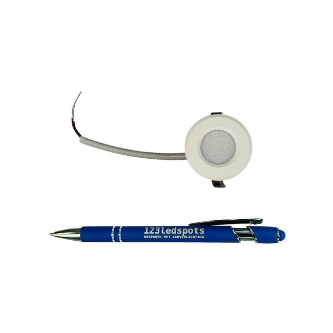 Microlux inbouwspots 2 Watt Wit
