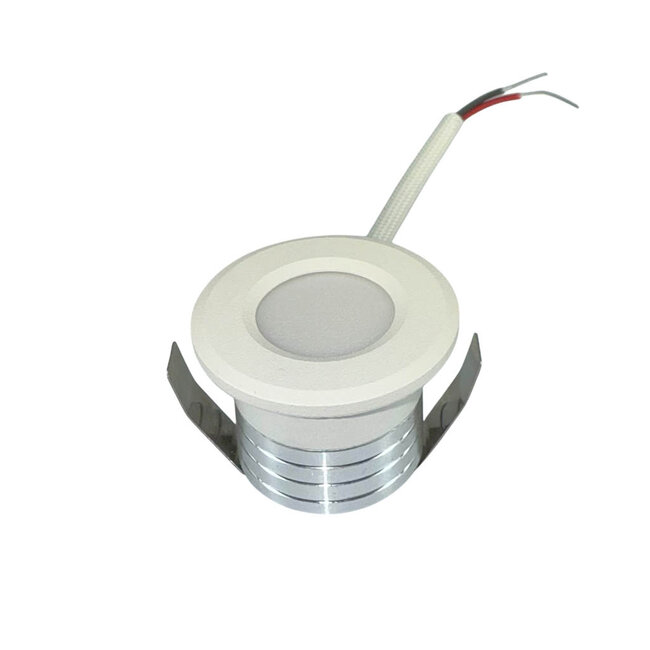 Microlux inbouwspots 2 Watt Wit