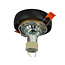 Set van 2 zwart met goudkleur Inbouw Ledspot Samos, 5 Watt