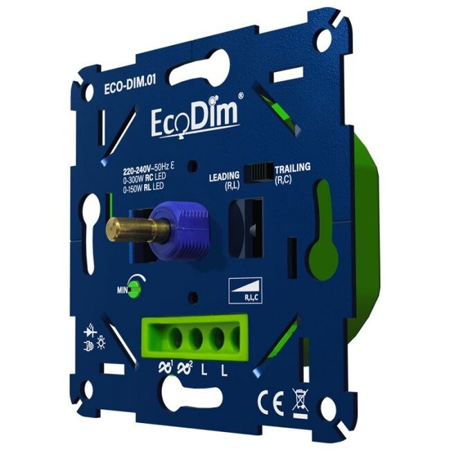 Led Dimmer 0-300W druk en draai dimmer