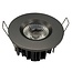 Badkamer InbouwLEDspot Kreta 8W, In Gun Metal, IP65