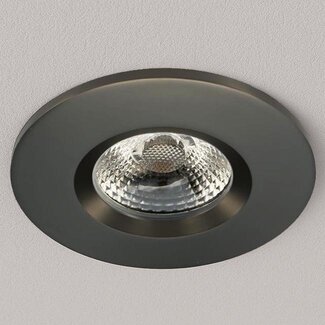 Badkamer InbouwLEDspot Kreta 8W, In Gun Metal, IP65