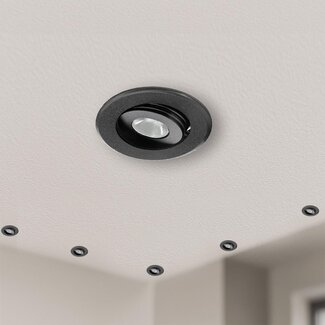 Dimbare mini inbouwspot,  3 Watt, IP44