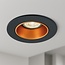 Zwart met goudkleur Inbouw Ledspot Aruba, 5 Watt, dimbaar