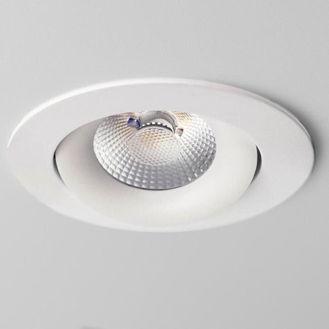 Inbouw Ledspot Wenen Mat-Wit, 8 Watt, Dimbaar, Warm Wit licht , IP44 , geschikt voor de badkamer.