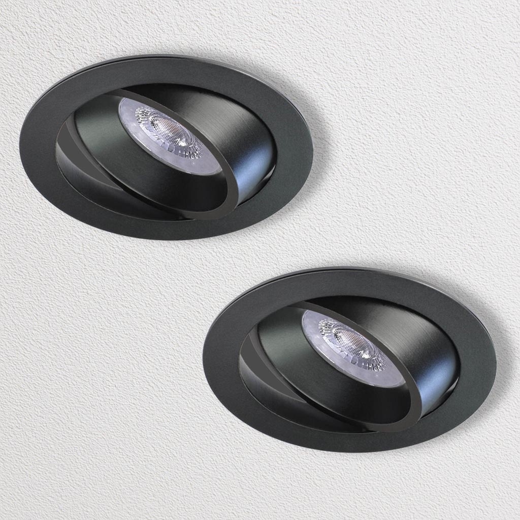 Set van 2 LED inbouwspot BRUGGE 5W