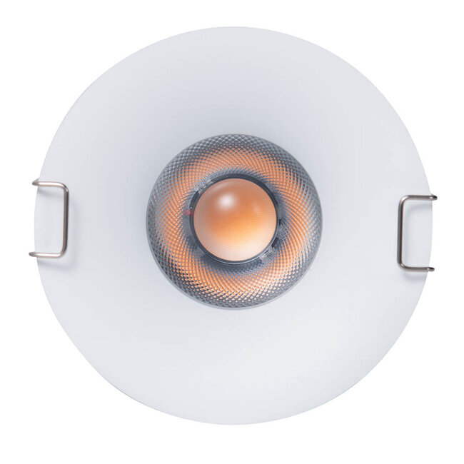 Witte Inbouw Ledspot Napels, 7 Watt, Dimbaar,  Warm Wit, IP65
