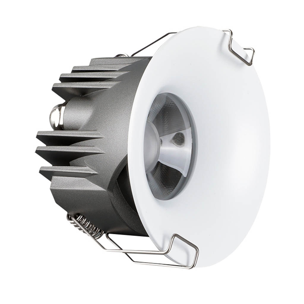 Witte Inbouw Ledspot Napels, 7 Watt, Dimbaar, Warm Wit, IP65