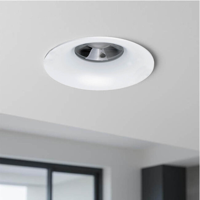 Witte Inbouw Ledspot Napels, 7 Watt, Dimbaar,  Warm Wit, IP65