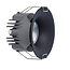 Zwarte Inbouw Ledspot Napels, 7 Watt, Dimbaar,  Warm Wit, IP65