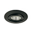 Inbouw Ledspot Praag zwart, 5 Watt, Dimbaar, Warm Wit licht , IP44